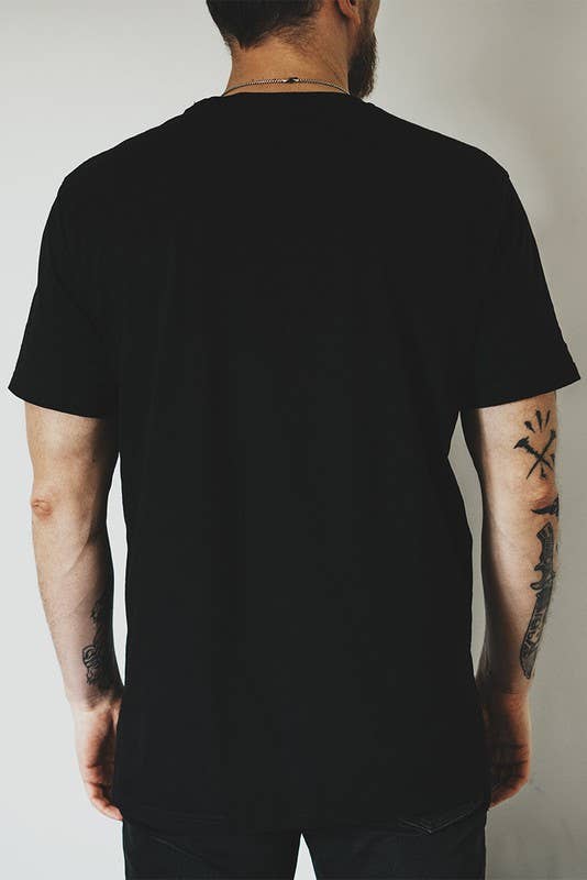 DOTCOM - Wholesale Screen Printed T-Shirt - Men's - Life is Too Short3