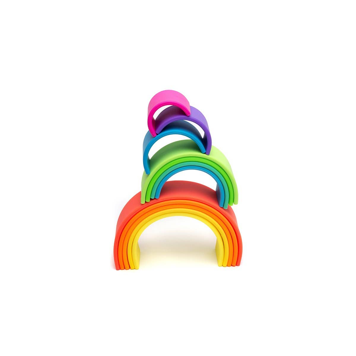 dëna - USA - Wholesale Classic Toy - Kids - Large Neon Rainbow Silicone Classic Toy for Kids2