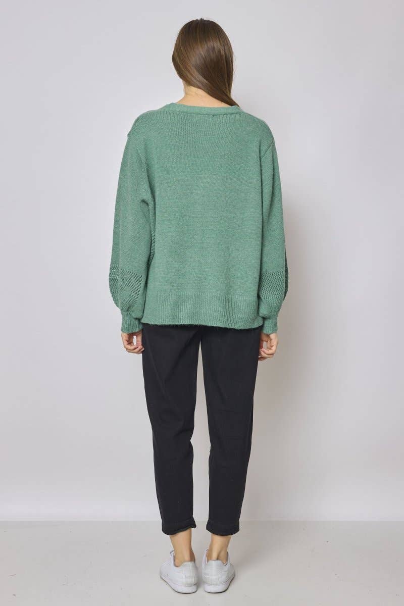 BELLA BLUE - Vendita all'ingrosso Cardigan - Donna - Cardigan in lana e cotone - PU-12