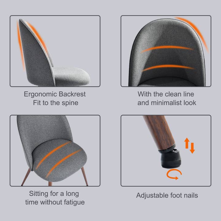 39F Inc. - Wholesale Patio Set - Modern Dining Set: Elegant Table with Four Grey Chairs5