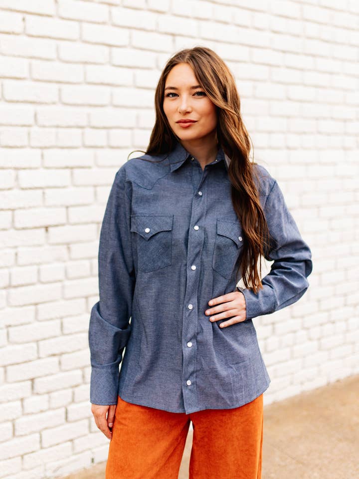 TH19 CHAMBRAY FONCÉ (7 Pièces) pour la vente par Turquoise Haven