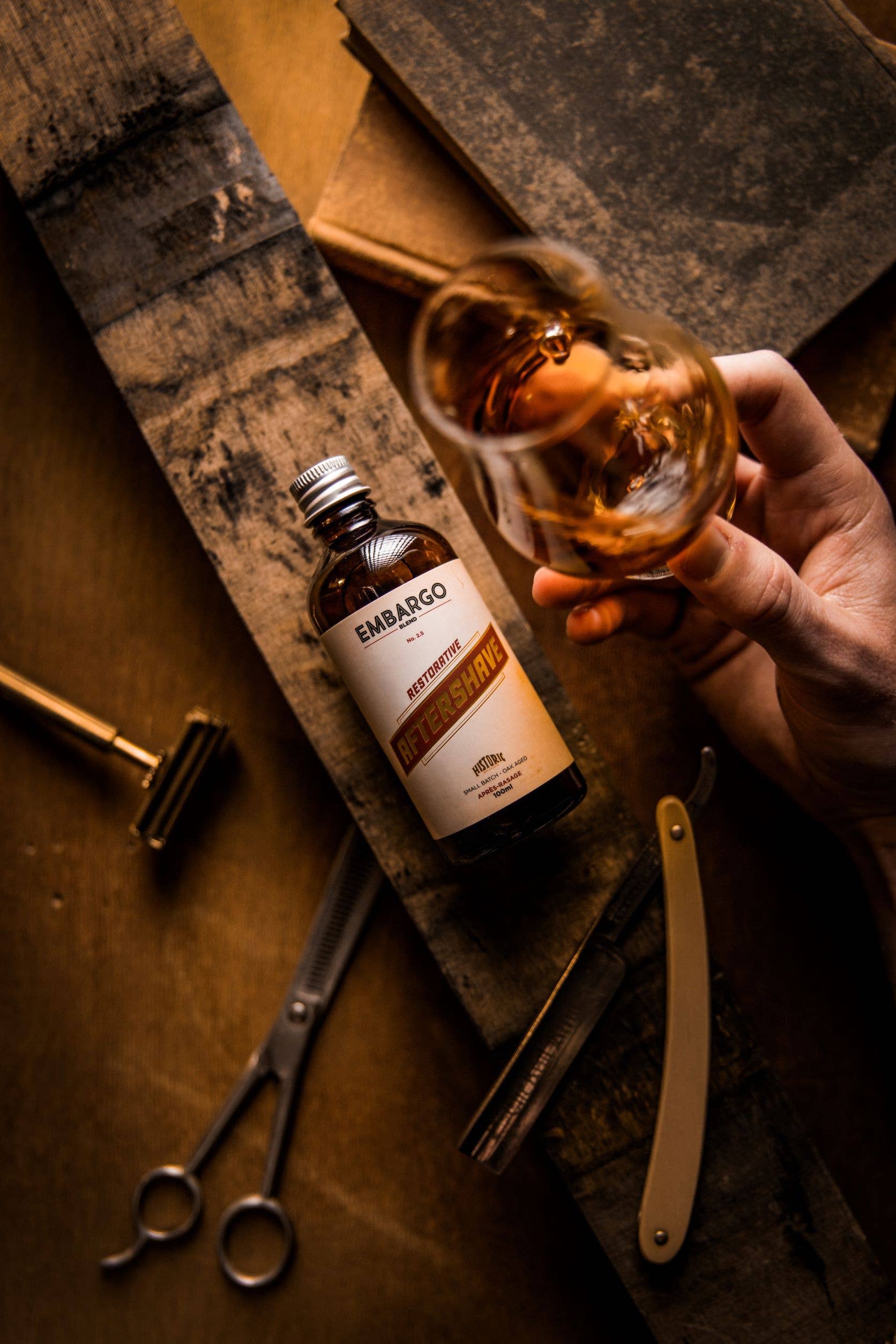 Historic Brands - Vente Après-rasage – homme - After Shave Splash | Embargo Blend No.2.52