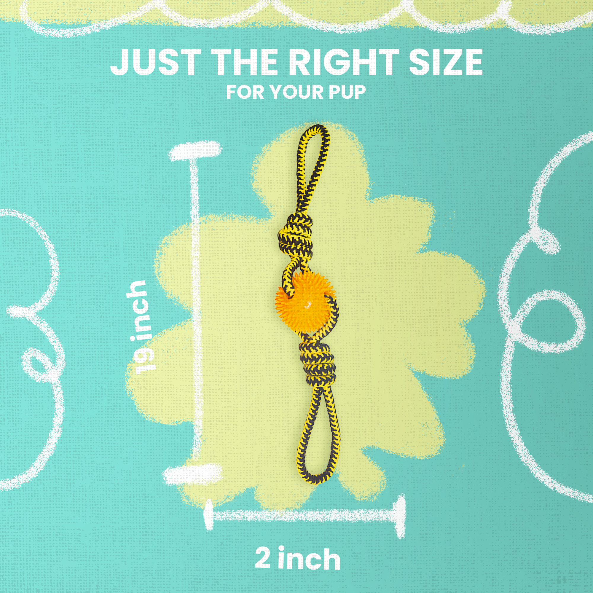 SnugArooz - Venta al por mayor Juguete de soga - Perros - Bebé Espinoso4