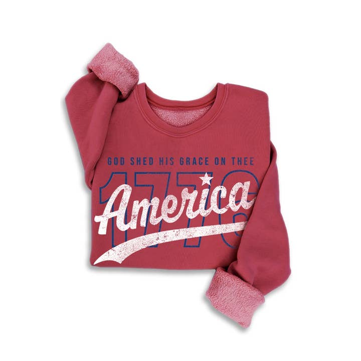 HRTandLUV - Wholesale Sweatshirt - Women's - GOD SHEED HIS GRACE ON THEE MINERAL SWEATSHIRTS1