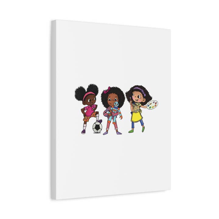 Ikuzi Dolls - Wholesale Art Print - Kids & Baby - Kids' Canvas Wall Art - Playful Characters for Creative Spaces159