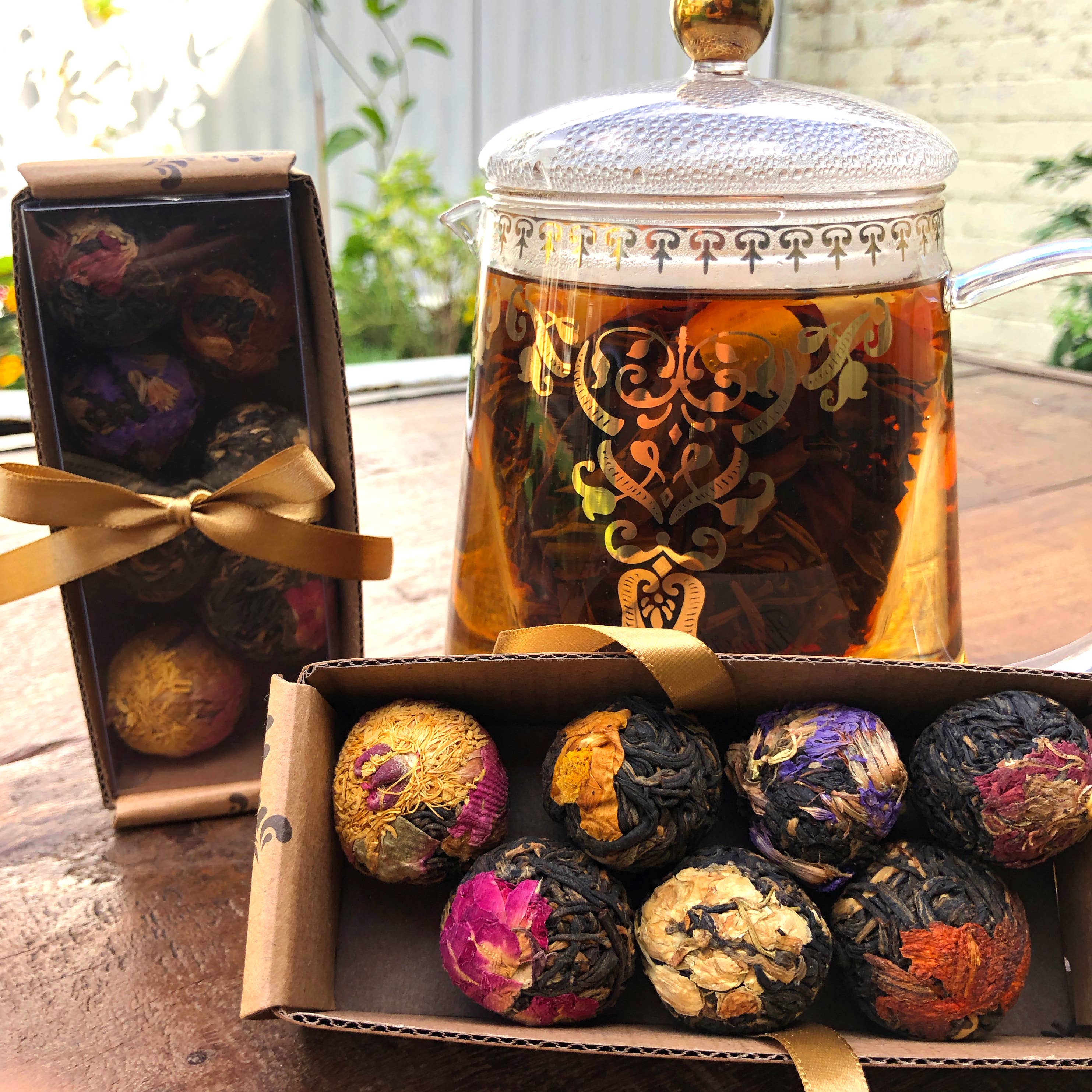 LyndalT - Vendita all'ingrosso Teiere - Teiera in vetro a tema marocchino - 800 ml7