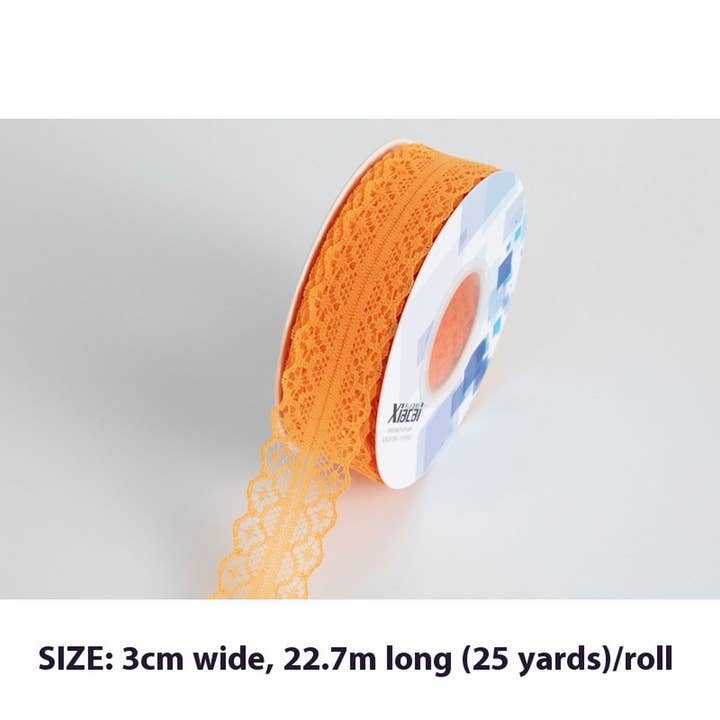 ACCITY - Wholesale Ribbon - Gift Wrapping - FASHION LACE 3CM LACE RIBBON DIY RIBBON_CWMM5770