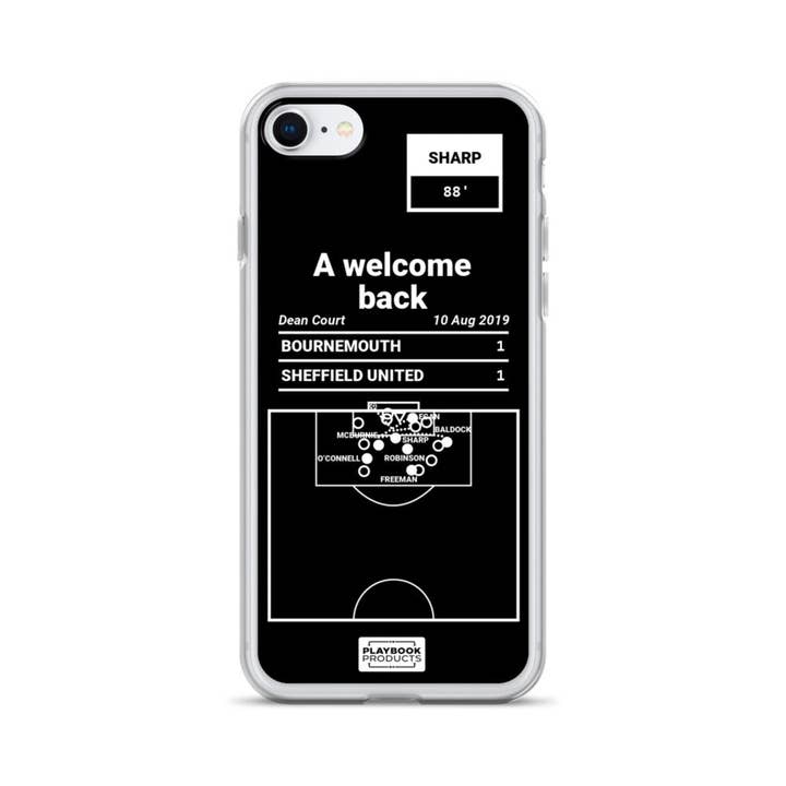 Sheffield United Größte Tore iPhone-Hülle: Ein Willkommen zurück (2019) für den Großhandel von Playbook Products
