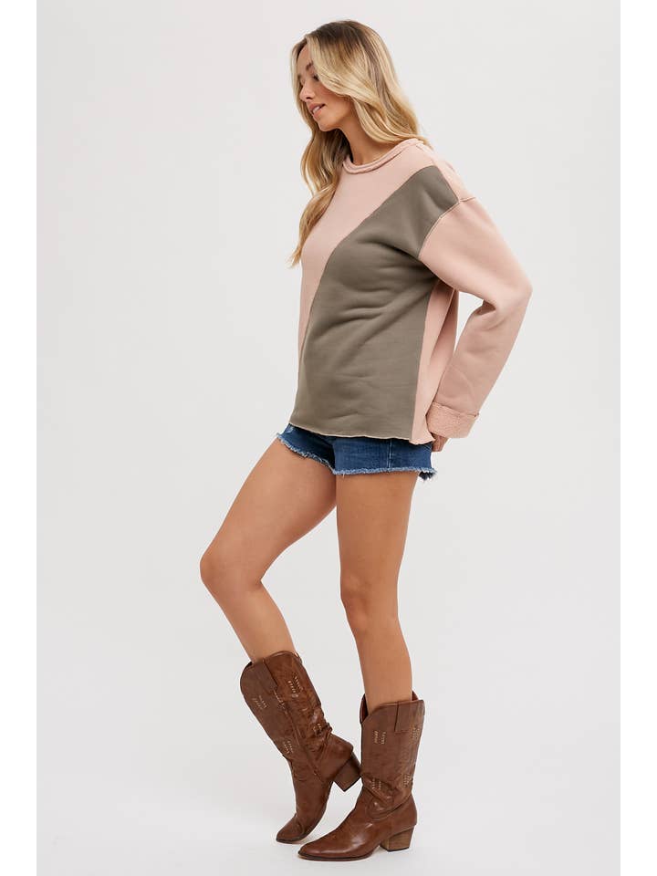 Bluivy - Vendita all'ingrosso Felpa - Donna - FELPE COLOR BLOCK8