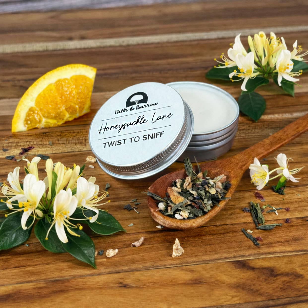 Hills & Burrow - Wholesale Novelty Candle - Twist to Sniff Scent Samplers | Non Burning Fragrance Tins0