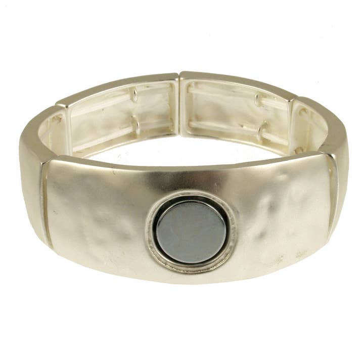 Bracelet Broche Magnétique en Ton Argent ou Or pour la vente par Origin Jewelry