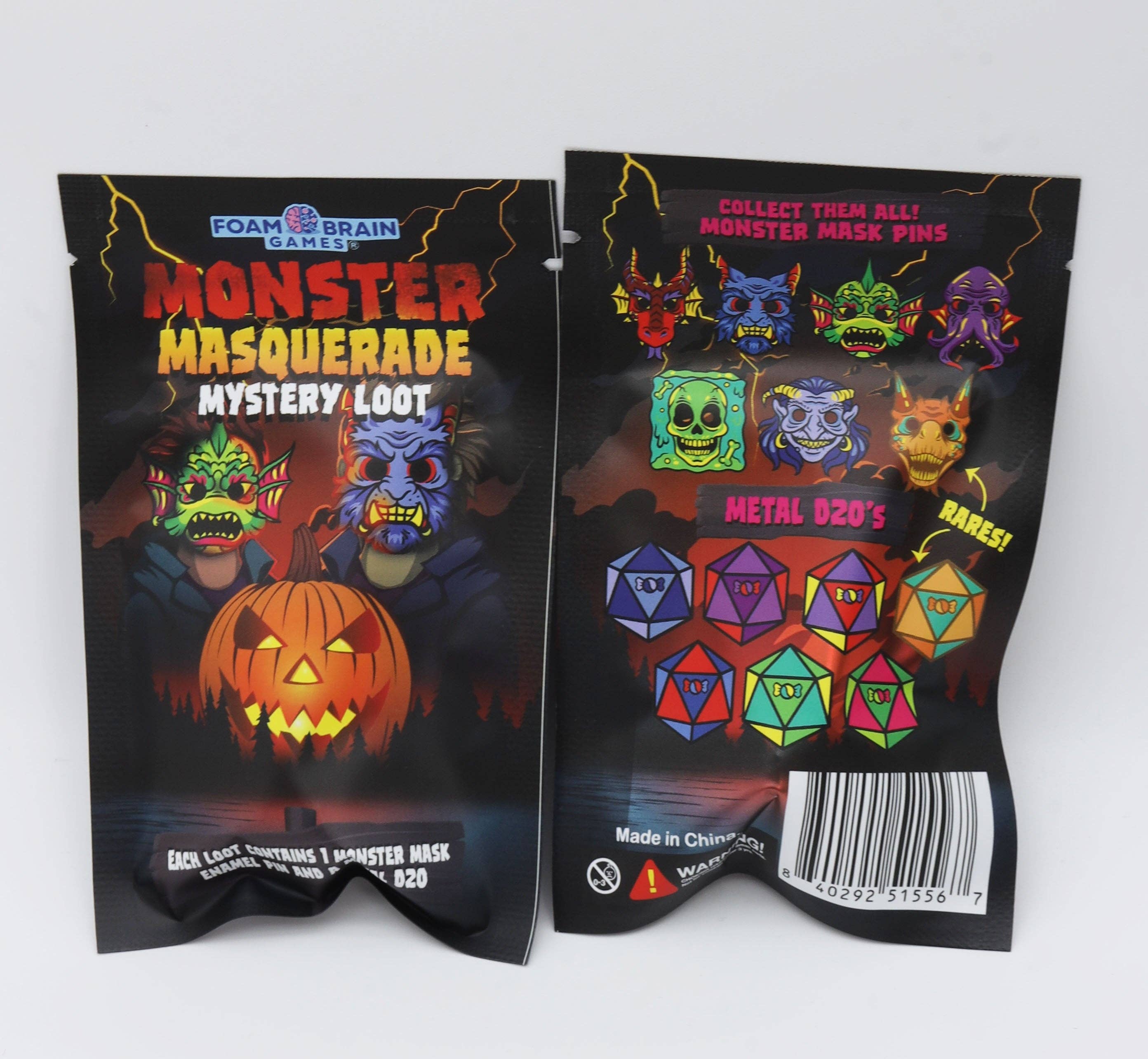 Foam Brain Games - Wholesale Dice - Mystery Loot: Monster Masquerade7
