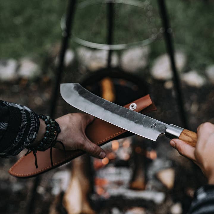 Laguiole du Monde - Wholesale Kitchen/Utility Knife - Anvil Butcher Knife5