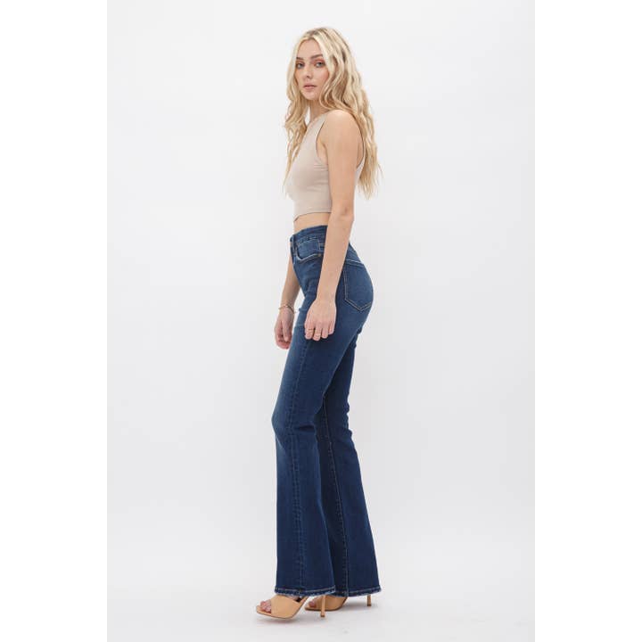 QUARTET HIGH RISE BOOT CUT for wholesale on Faire