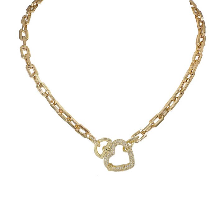 Collar con Cierre de Corazón para Siempre para venta al por mayor de Love, Lisa