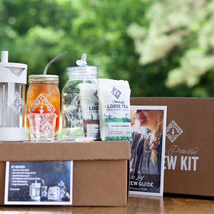 Piper Press Brew Kit for wholesale by Piper & Leaf Artisan Tea Co