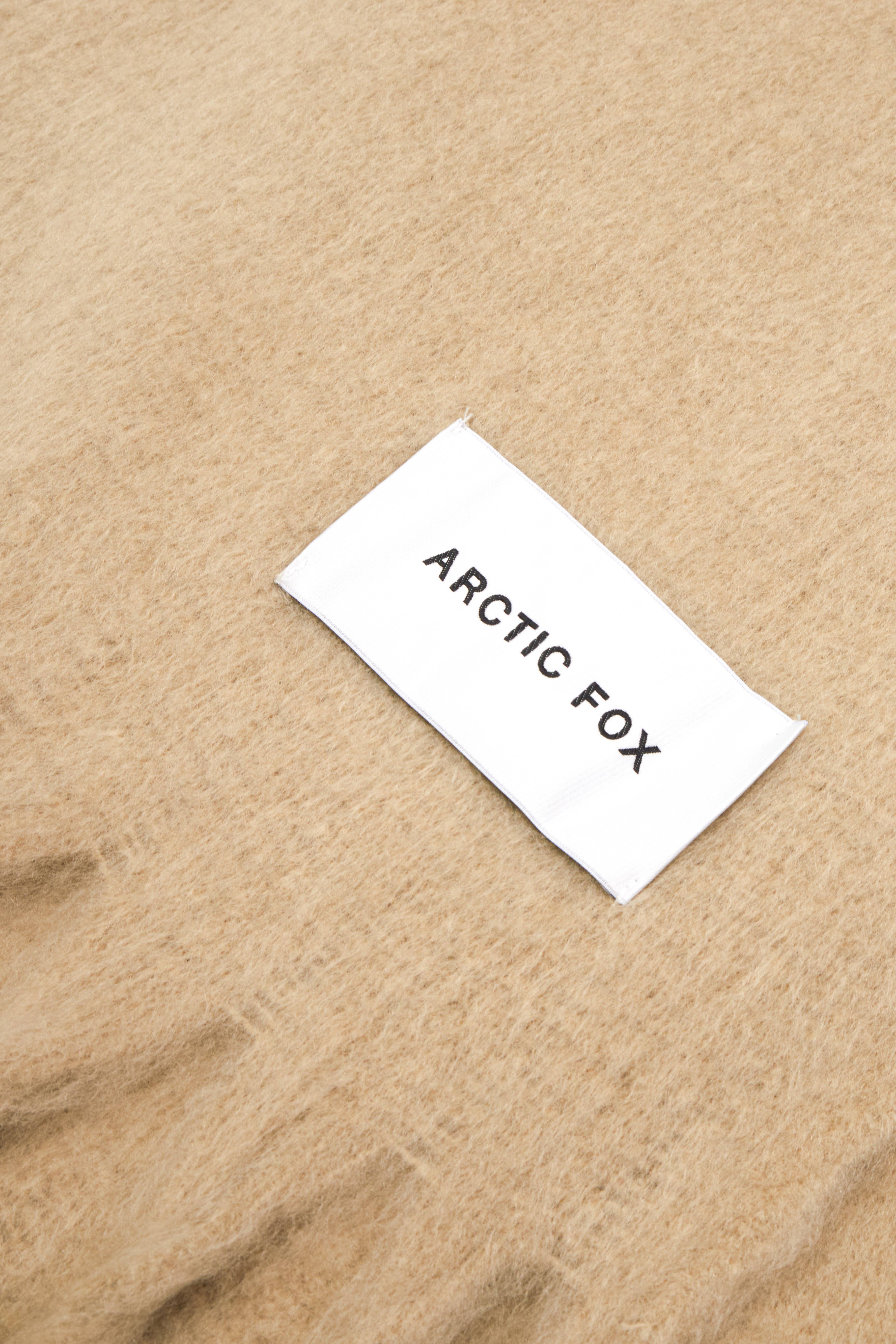 Arctic Fox & Co. - North America - Wholesale Scarf - Women's - The Reykjavik Scarf - 100% Recycled - Pinecone Beige10