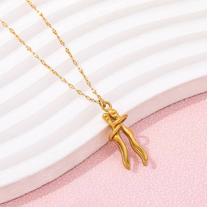 Arlowe Lover Pendant Necklace for wholesale by Fran's Hause