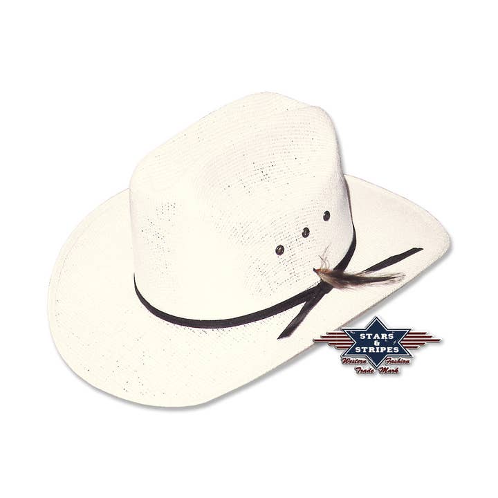 Stars & Stripes® - Wholesale Cowboy Hat - Kids - Western children's straw hat - Pinto Jr.