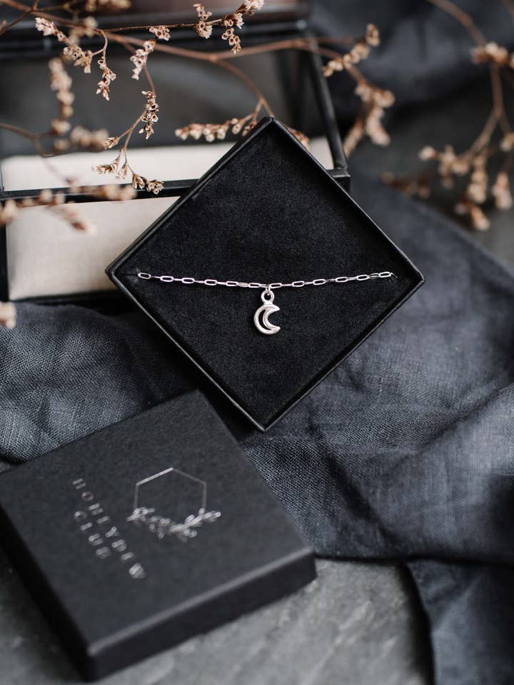 Moon Charm Bracelet for wholesale by Honeydew Club