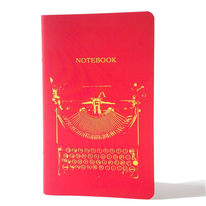 A5 Notebook - Typewriter - Notebook - 64 lined pages for wholesale by Atelier d’Albion