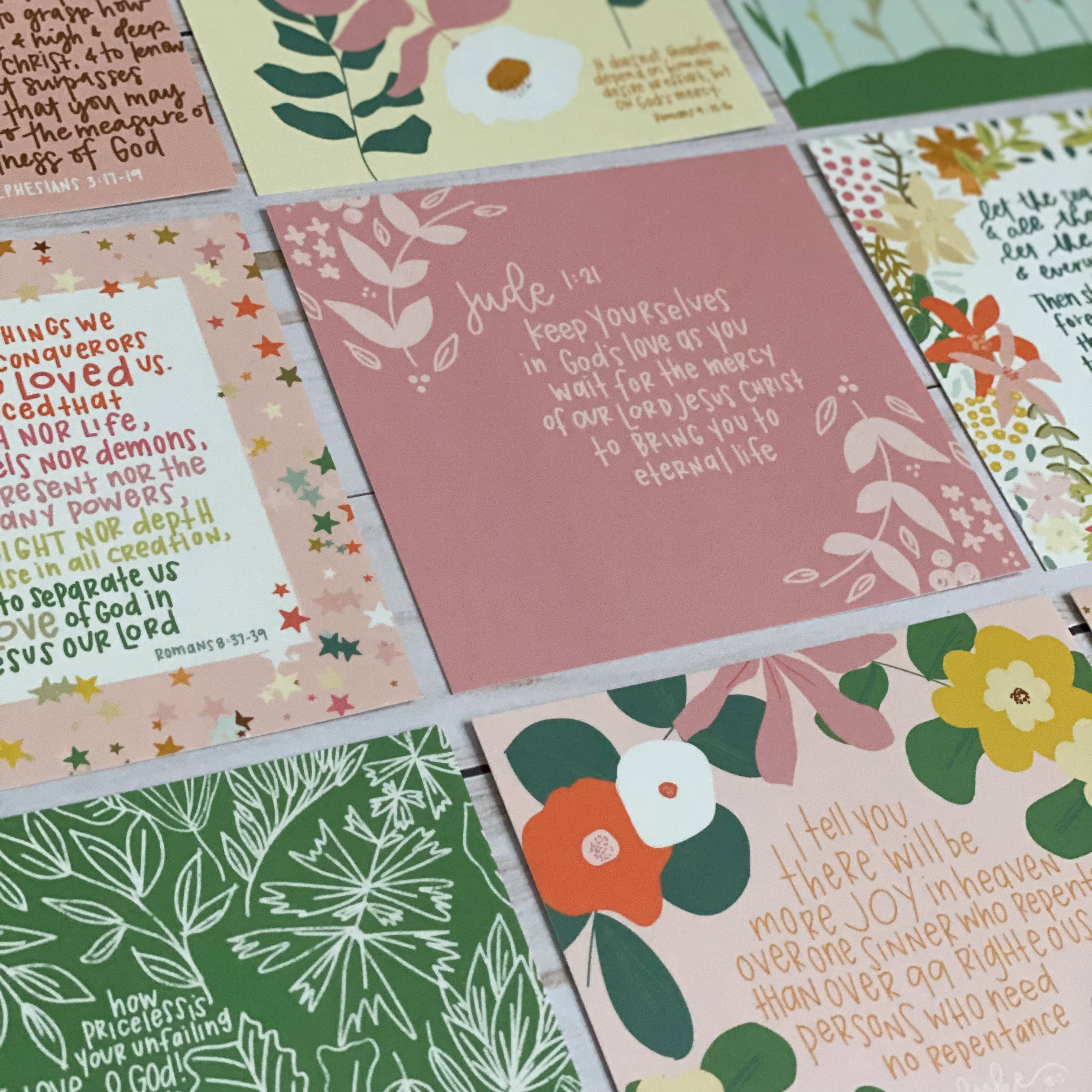 swaygirls – Cartão religioso por atacado – Cartões de escritura | Cartões de oração | Memorização da Bíblia5