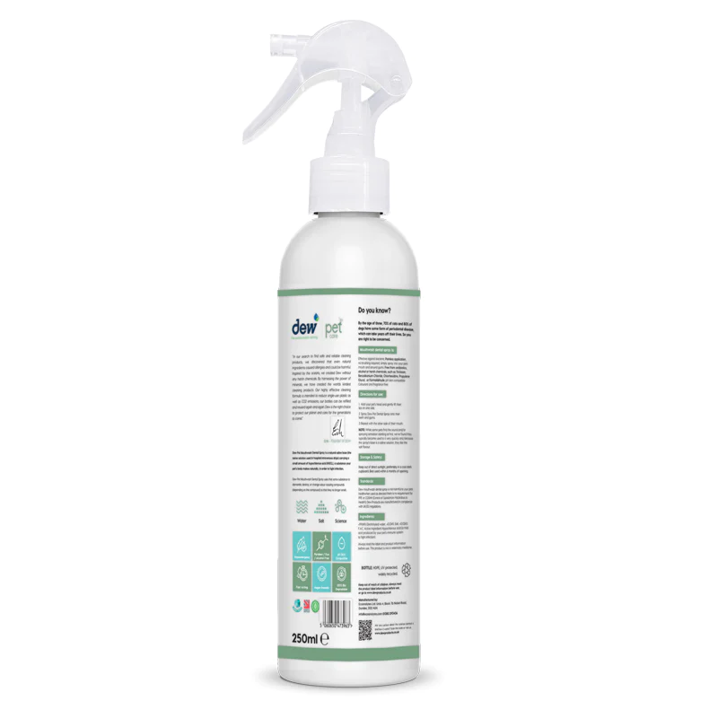 Dew – wholesale Pet spray – Dog – Pet Dental Spray 250ml1