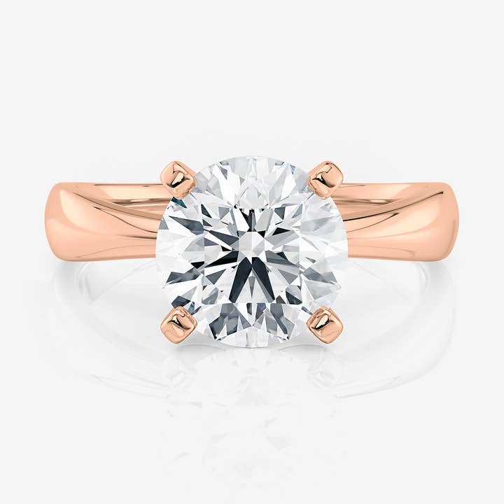 Forlovelsesring med solitaire for engroshandel hos Caratina