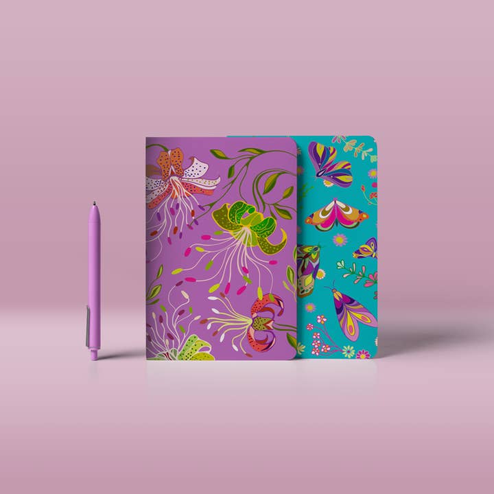 Oditti - Wholesale Notebook - Colorful Butterfly A5 Notebook2