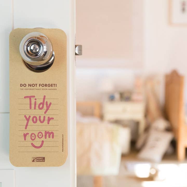Monkey Business Design USA LLC - Wholesale Door Hanger - Unforgettable Doorhanger | Door Hanging Reminder Pad
