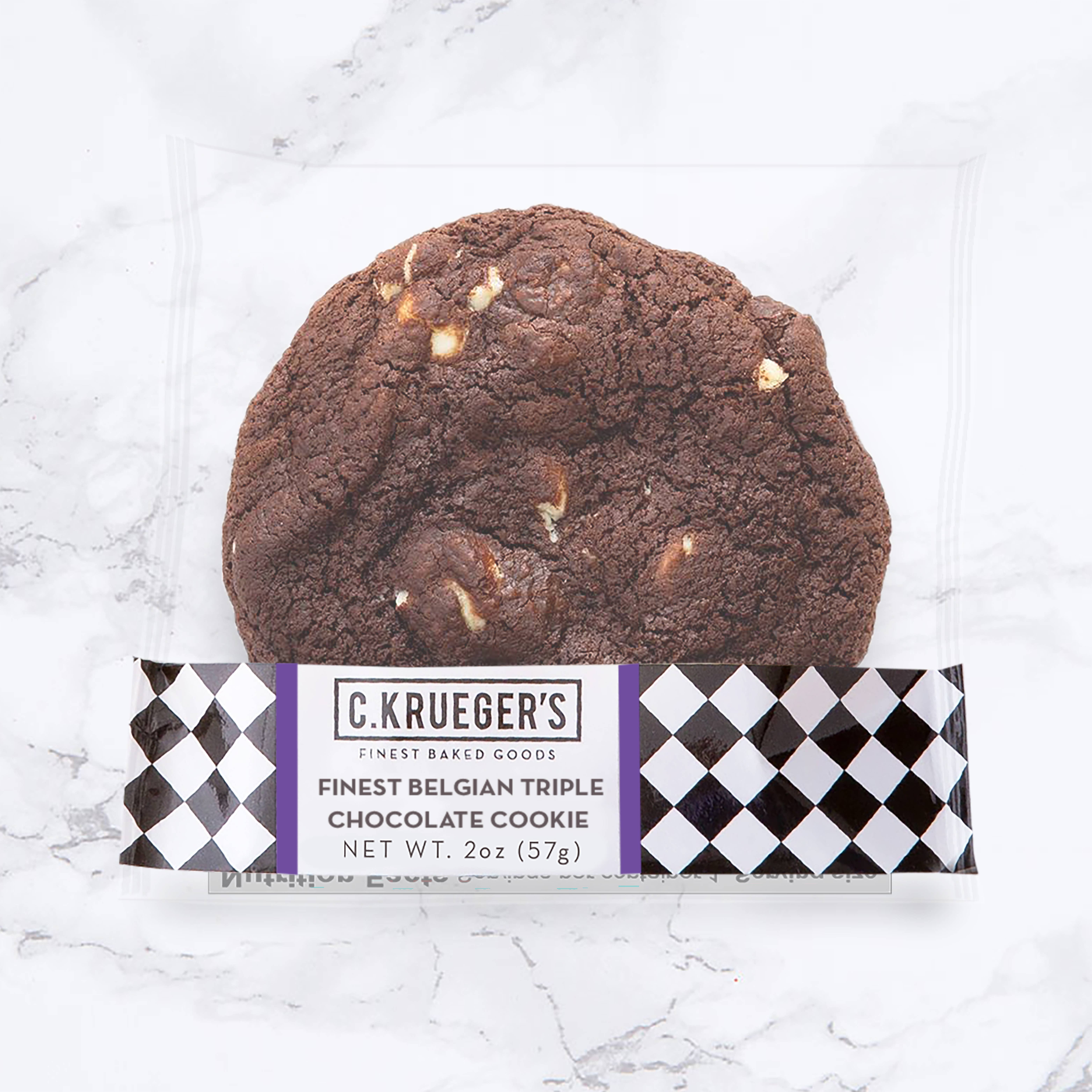 C. Krueger's – Großhandel Cookie – Belgischer Triple Chocolate Cookie 2oz2
