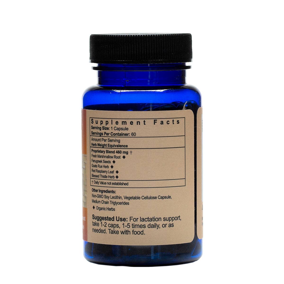 Birth Song Botanicals Co. - Wholesale Oral Supplement/Vitamin - Let There Be Milk! Liquid Herbal Breastfeeding Capsules 60 Ct.7