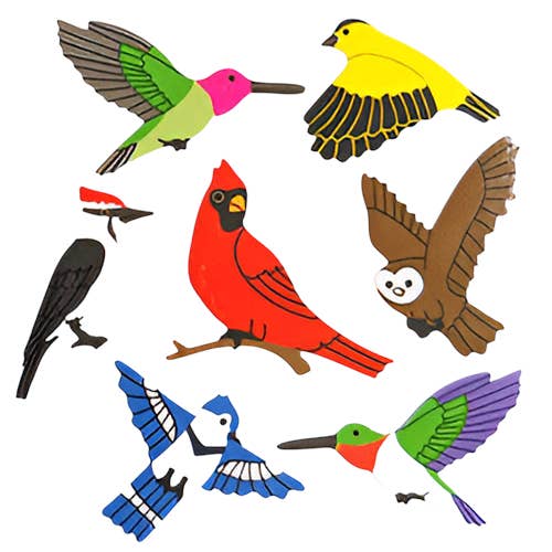 Sticker Garden - Wholesale Sticker - Glossy Birds Stickers for Kids1