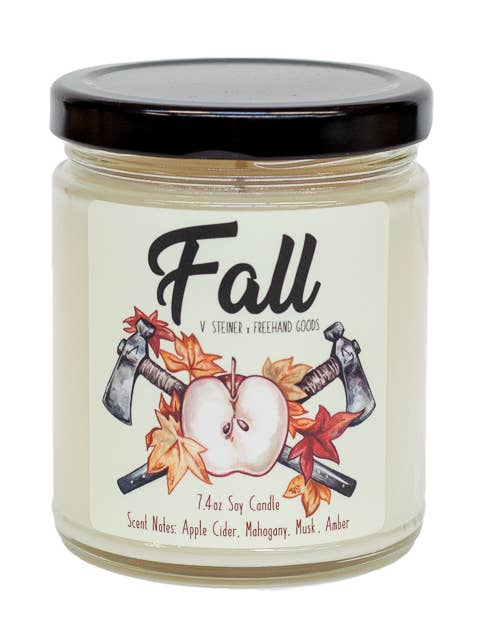 Fall Seasonal Soy Candle for wholesale by Freehand Goods