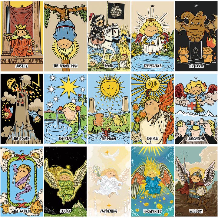 Vermilion Collection – wholesale Tarot cards – Potato Waite Tarot2