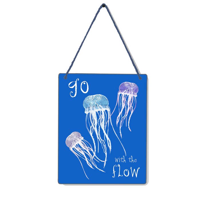 Mini-enseigne Jellyfish Flow 4 x 5 po pour la vente par Pithitude