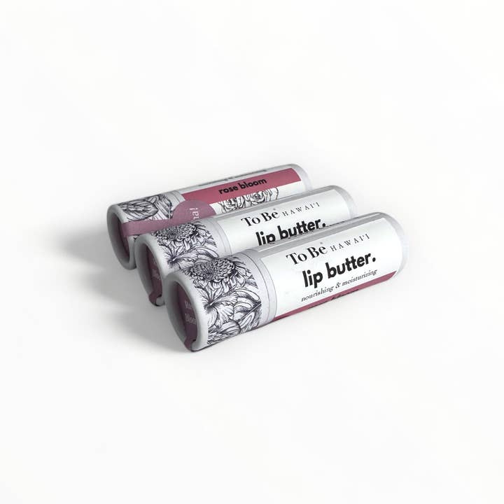 To Be Hawaii - Wholesale Lip Balm - rose bloom lip butter.