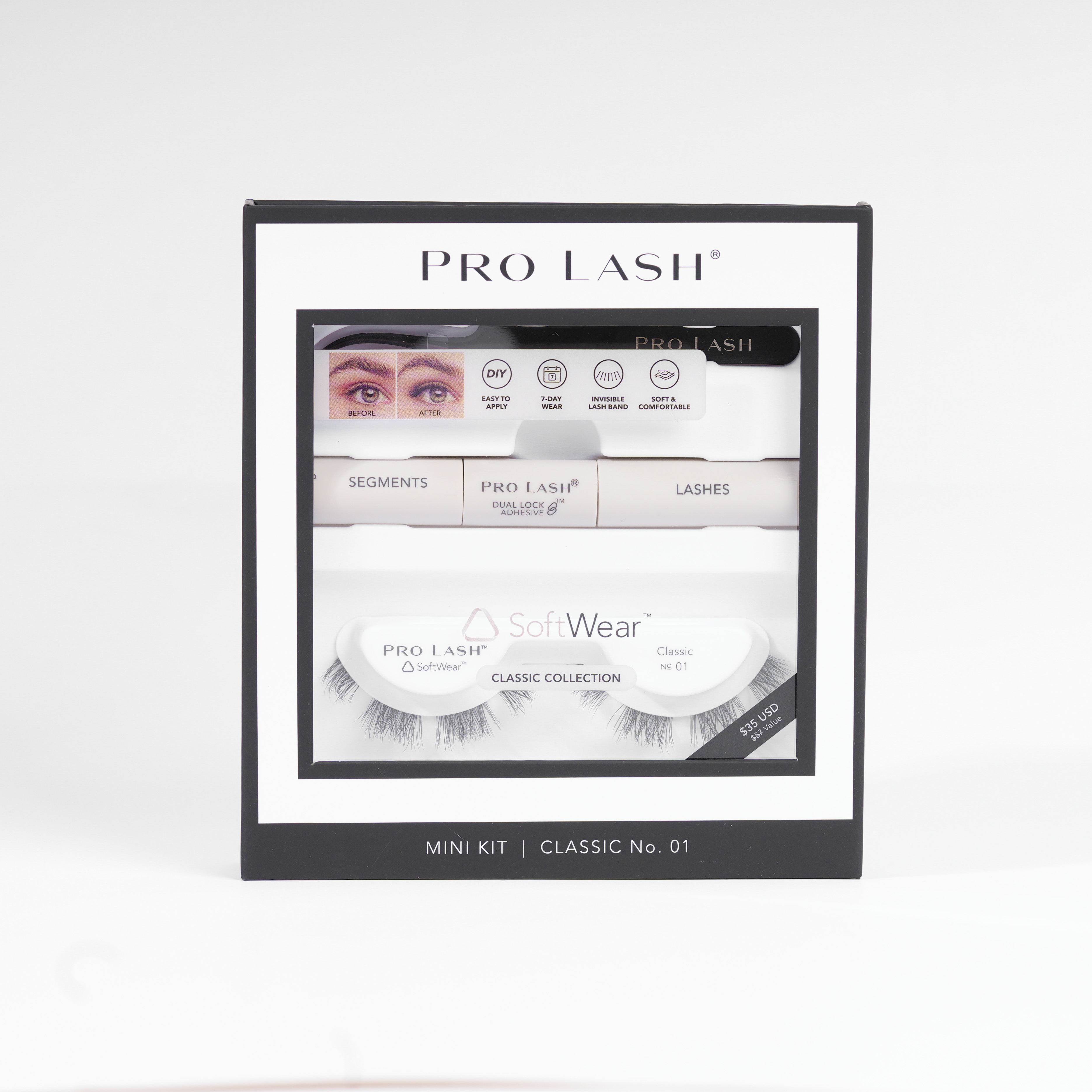 Pro Lash - Wholesale False/Fake Eyelashes - Mini Kit7
