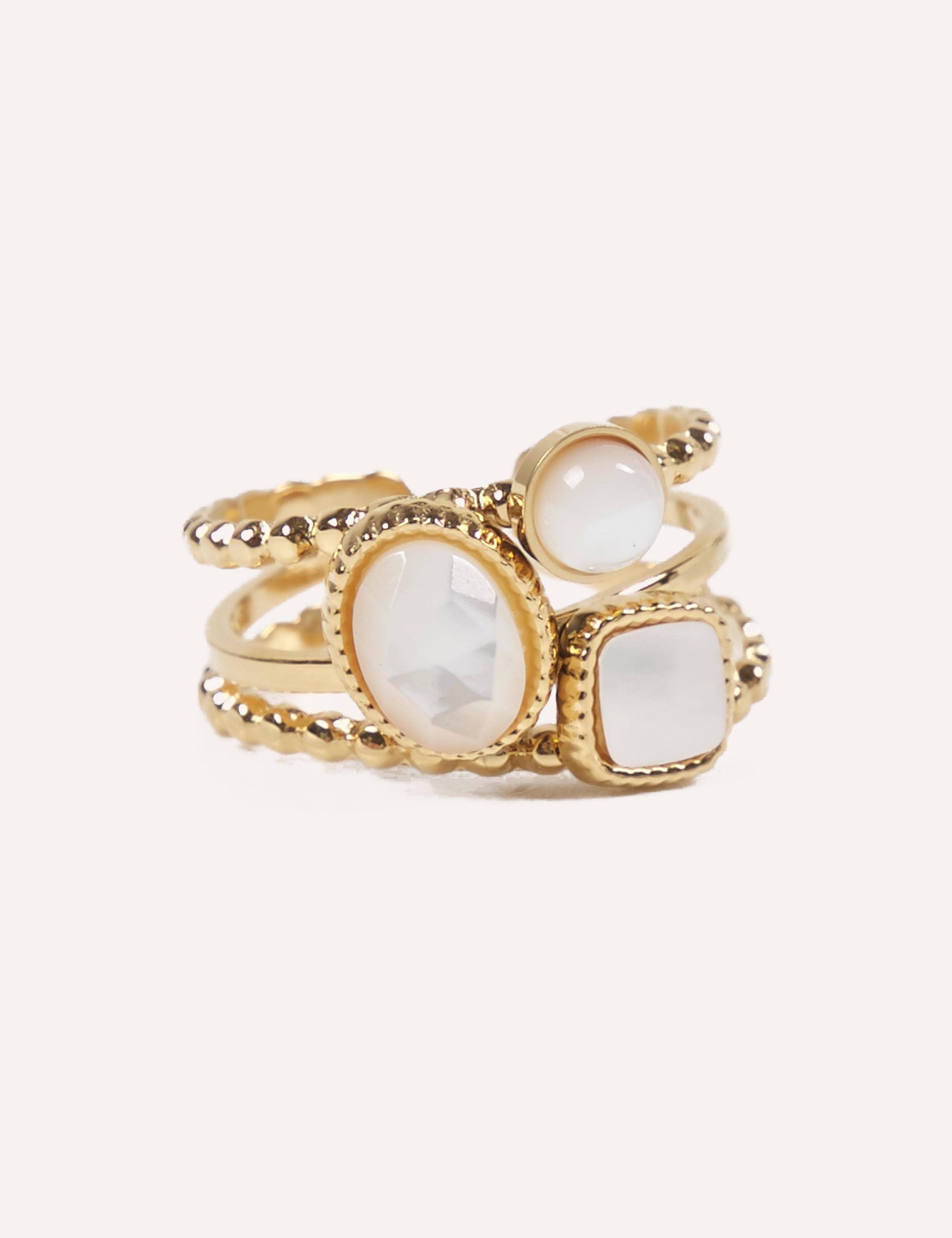 CUCOCUCA - Wholesale Band/Stacked Ring - YXM R46 Rings3