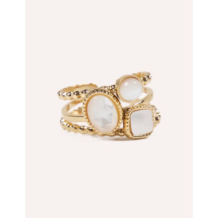 CUCOCUCA - Wholesale Band/Stacked Ring - YXM R46 Rings3