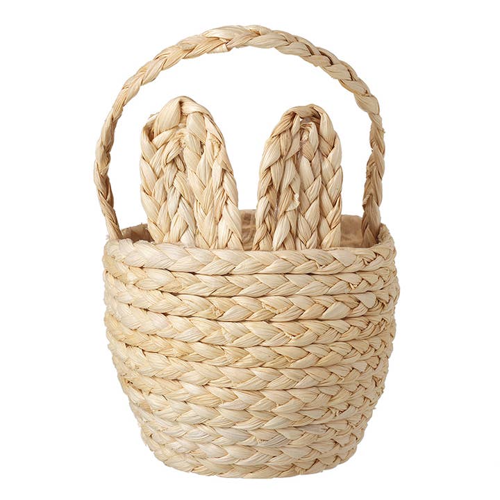 WOVEN BUNNY EAR BASKET for wholesale by Heaven Sends
