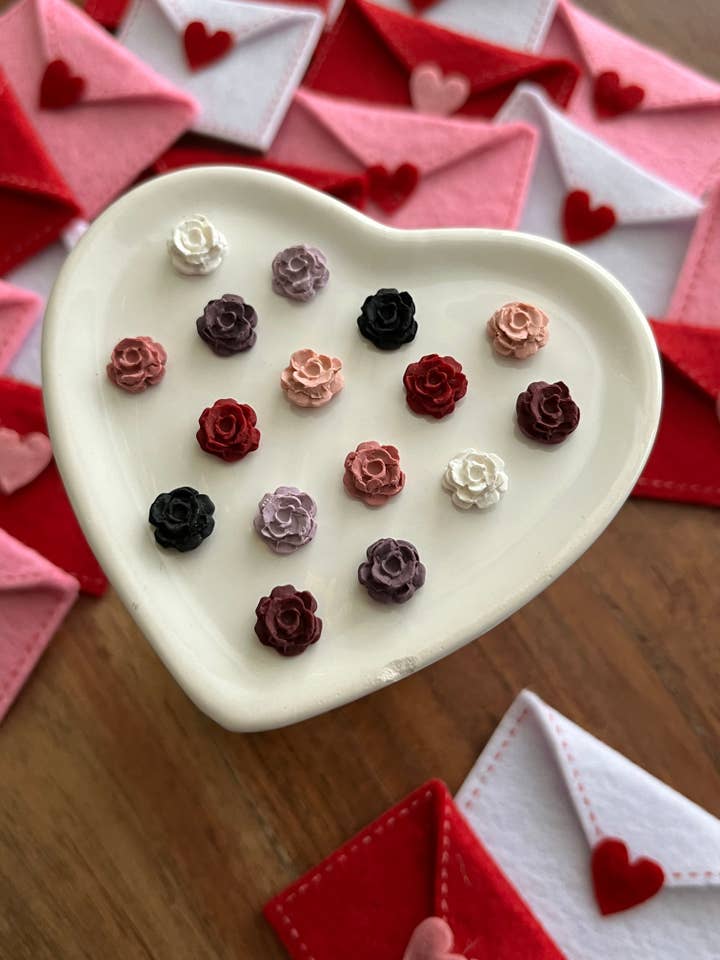 Mini Pregos de Rosa por atacado de Happy and Hannahmade