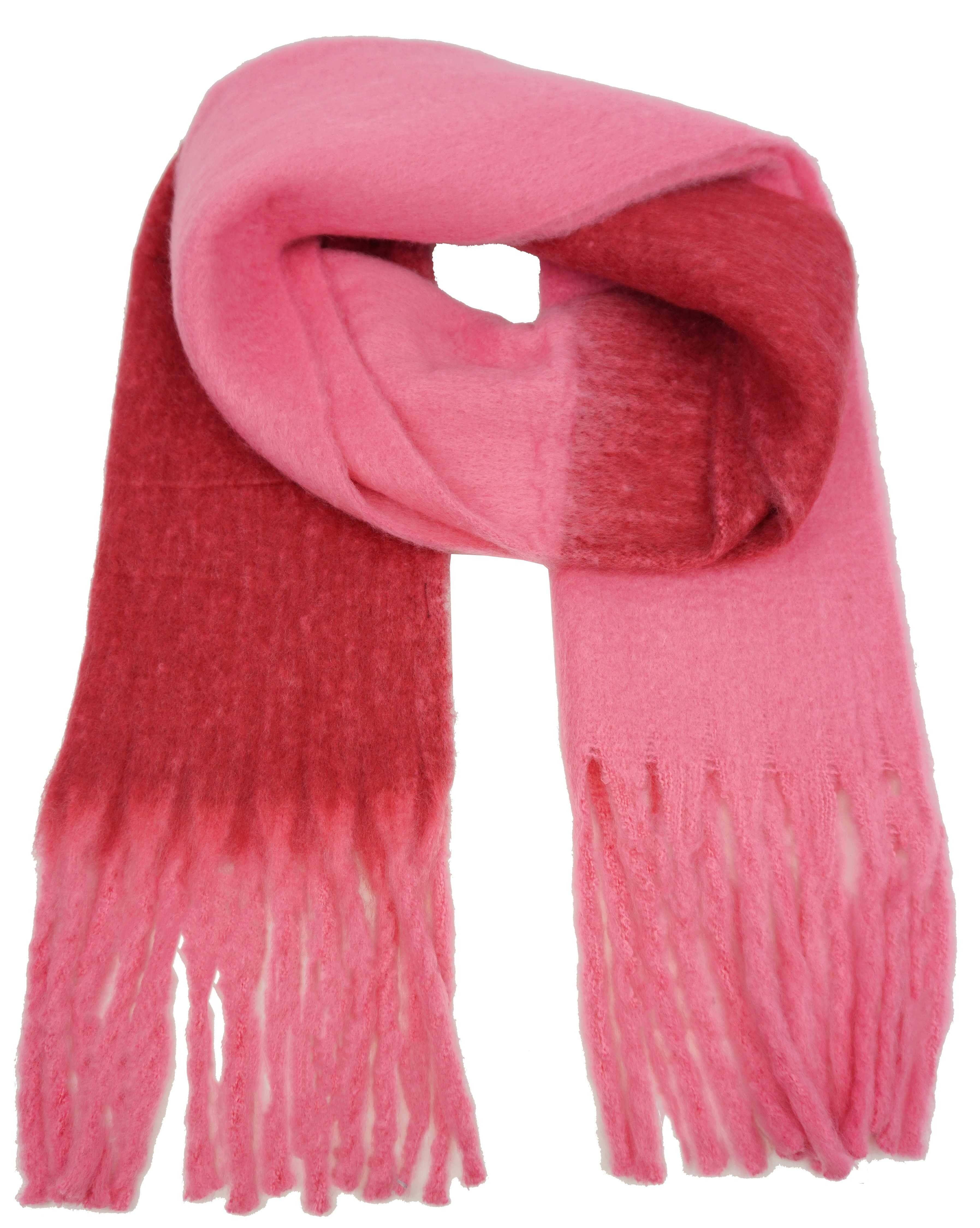 Anais - Wholesale Scarf - Women's - Thick bi-color scarf YF60635
