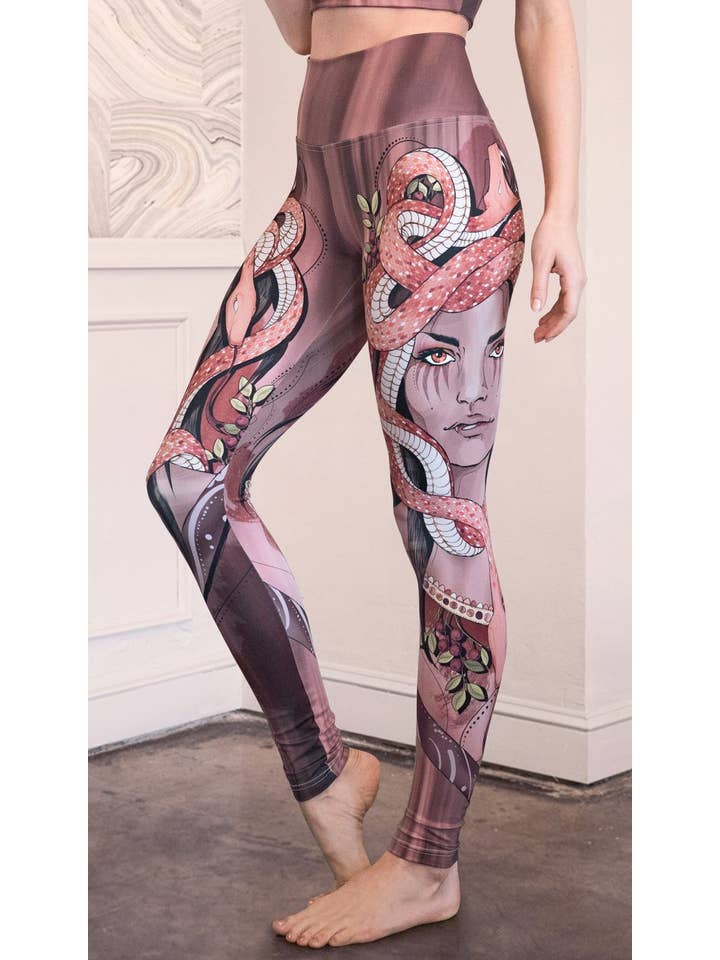 Eagle Rock Werkshop® – wholesale Athletic/lounge leggings – Women's – Medusa - Buttery Soft Athleisure Leggings