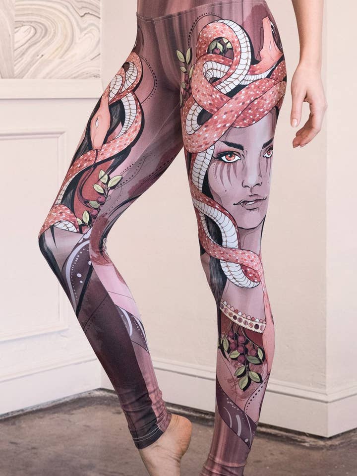 Medusa - Buttery Soft Athleisure Leggings for wholesale by Eagle Rock Werkshop®