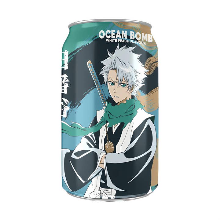 Pops Distro Inc - Wholesale Soda/Carbonated Drink - Ocean Bomb White Peach 6ct (330mL) (Taiwan)0