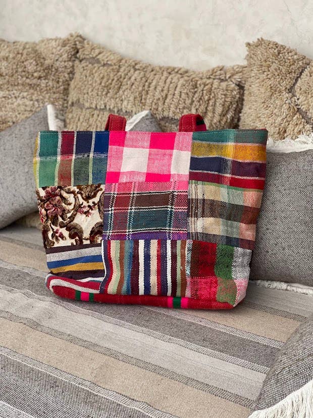 NOMAD BY LIV - Wholesale Grocery/Shopping Bag - Marokkaanse kilim shopping bag, colorful4