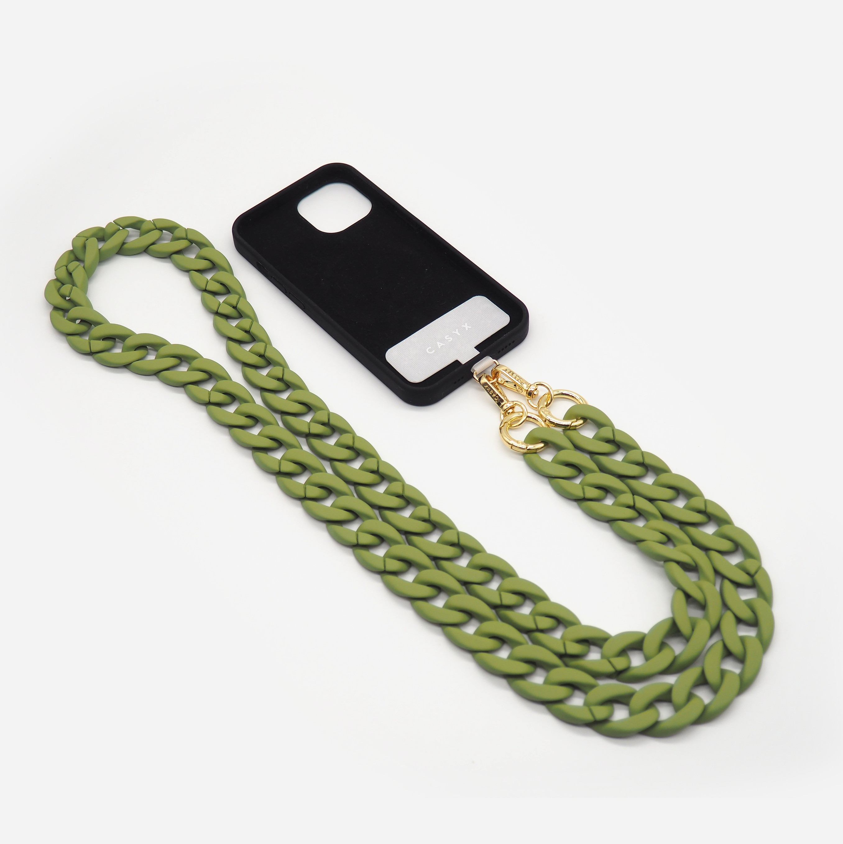 CASYX - Wholesale Phonecase Strap - Phone chain - Khaki - Universal chain3