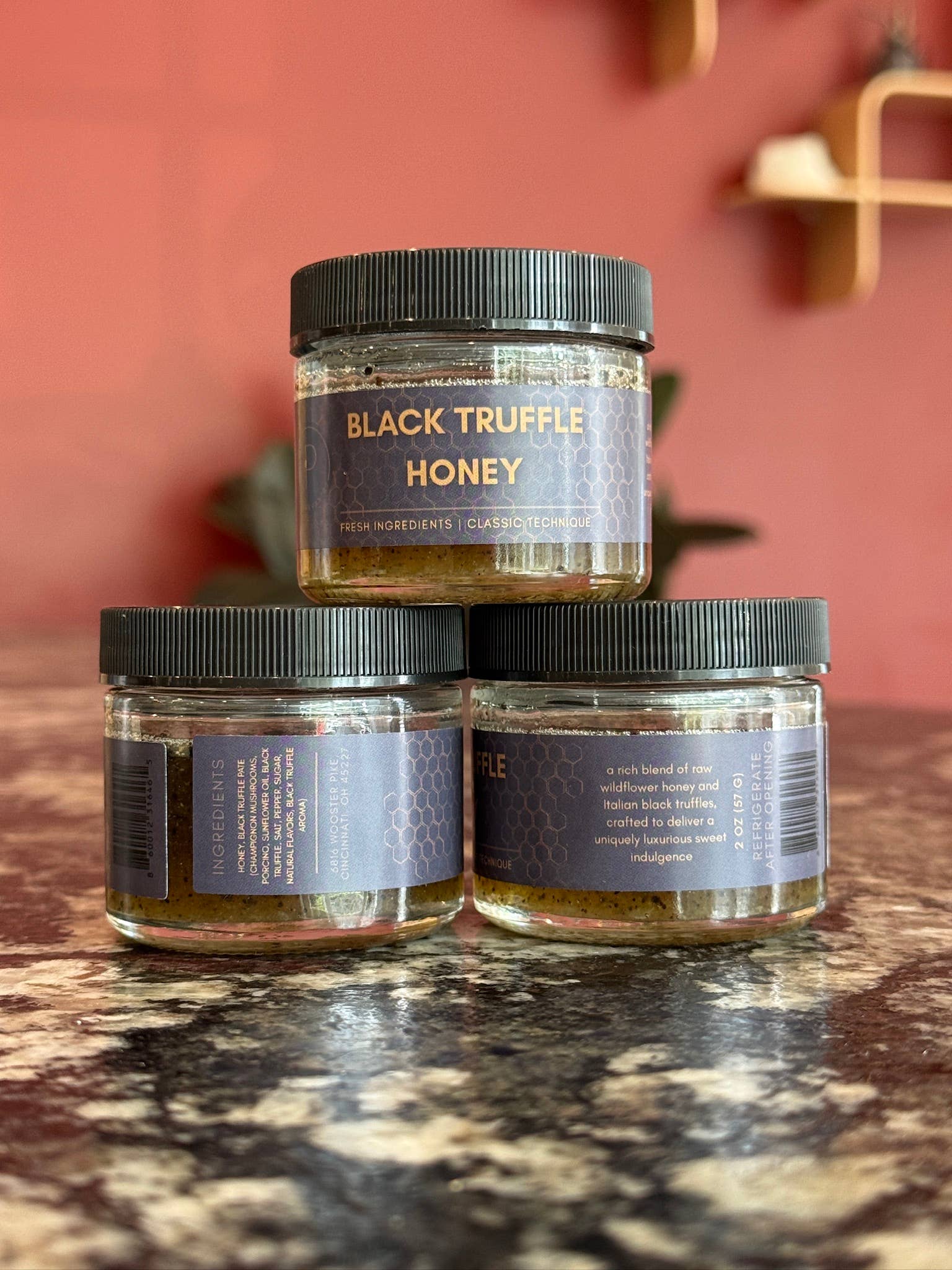 Parisian Pantry Co. - Wholesale Honey - Black Truffle Honey - 2oz1