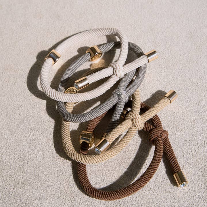 Original Smith & Co. Hair Tie Set - Neutral for wholesale by Smith and Co. Design